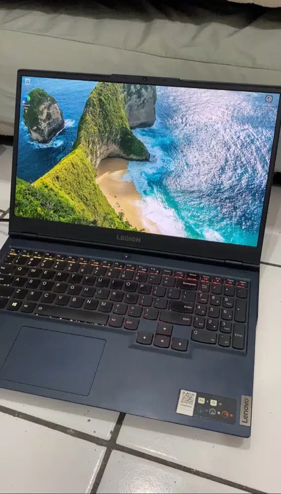 [DIJUAL CEPAT] Lenovo Legion 5 AMD Ryzen 7 RTX 3050Ti RAM 16GB 1TB