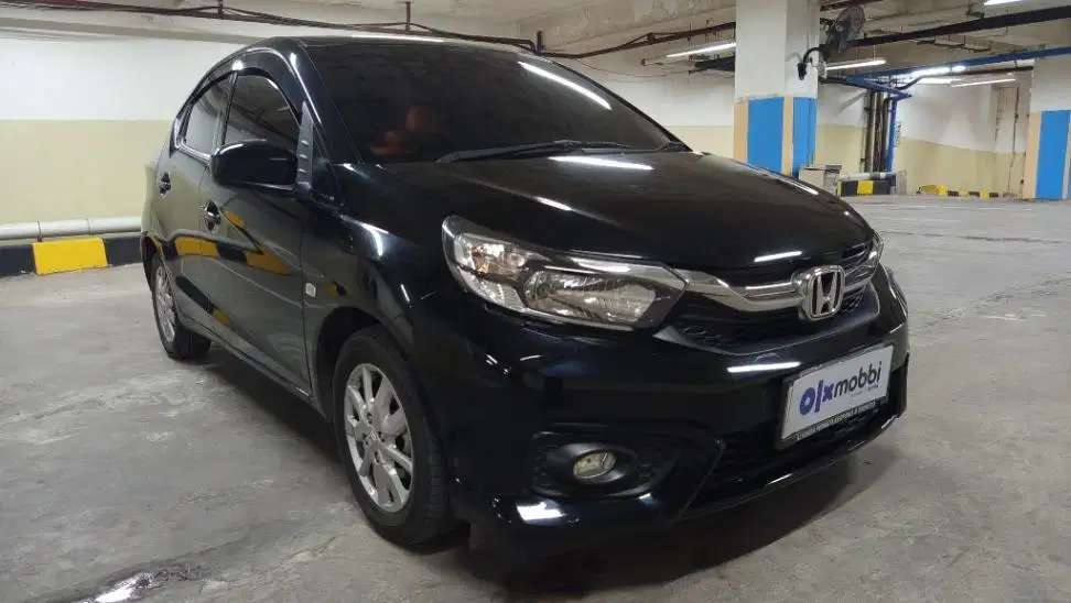 DP MURAH Honda Brio Satya 1.2 E Bensin-AT 2021 Hitam CFAQF