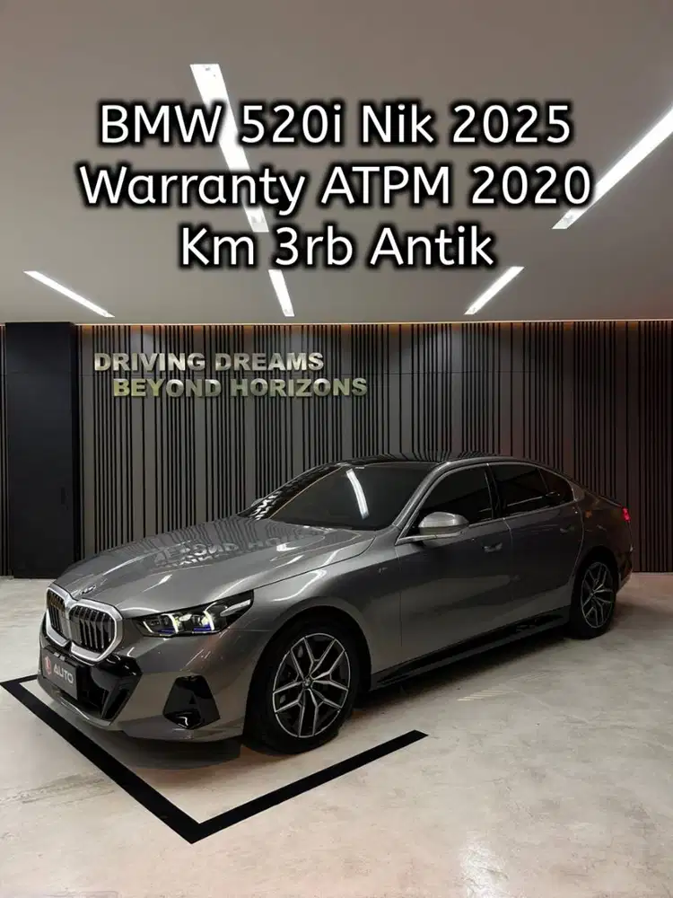 BMW 520i M-Sport 2025 Abu2 Km3rb B165AHR