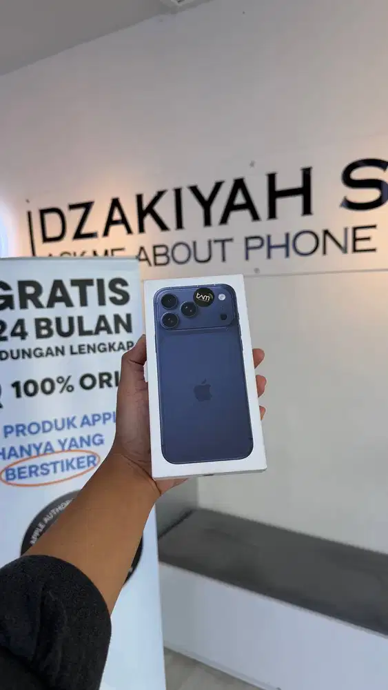 IPHONE 17 PRO MAX 256GB NEW RESMI