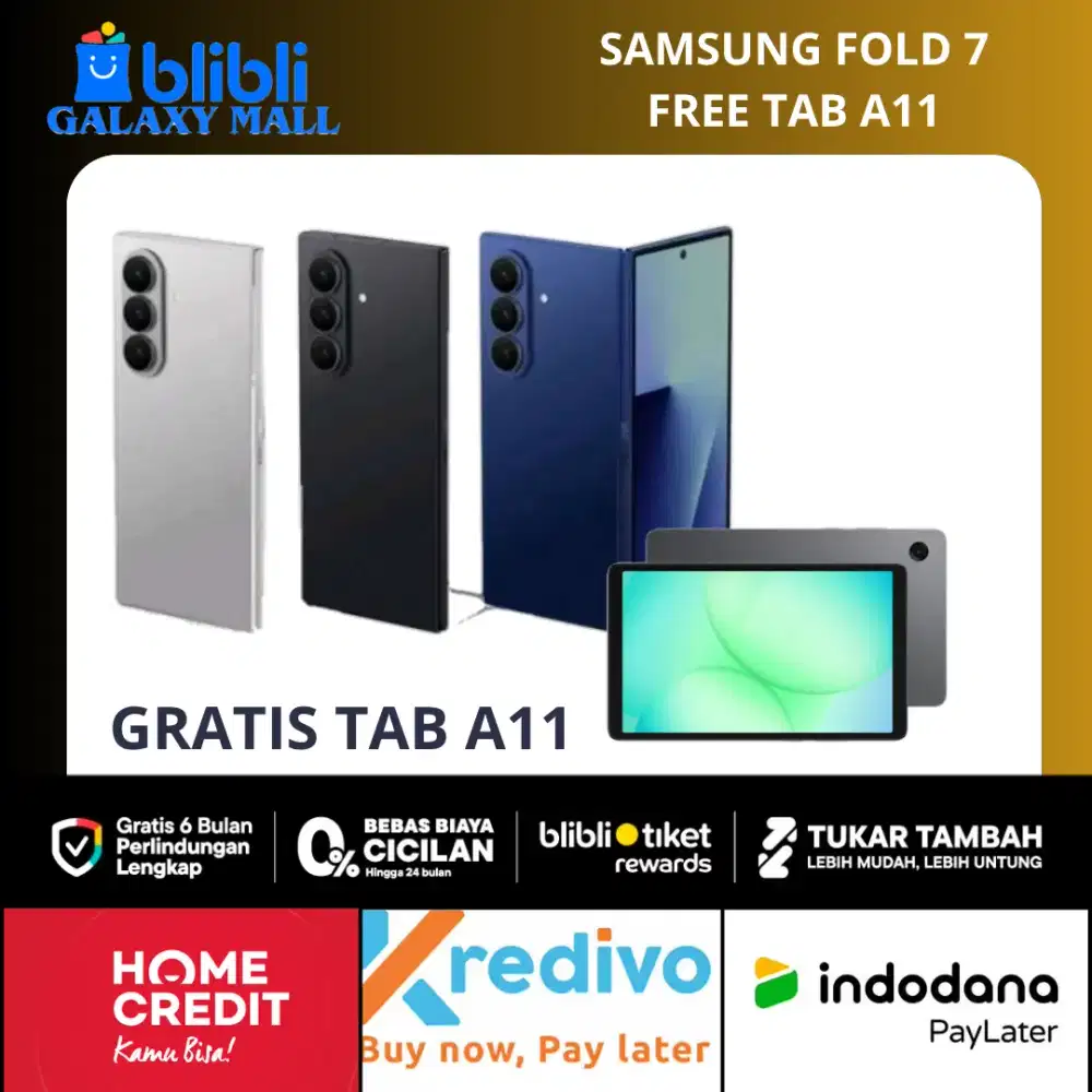 Samsung Z Fold 7 Bergaransi Resmi Free Spesial Promo