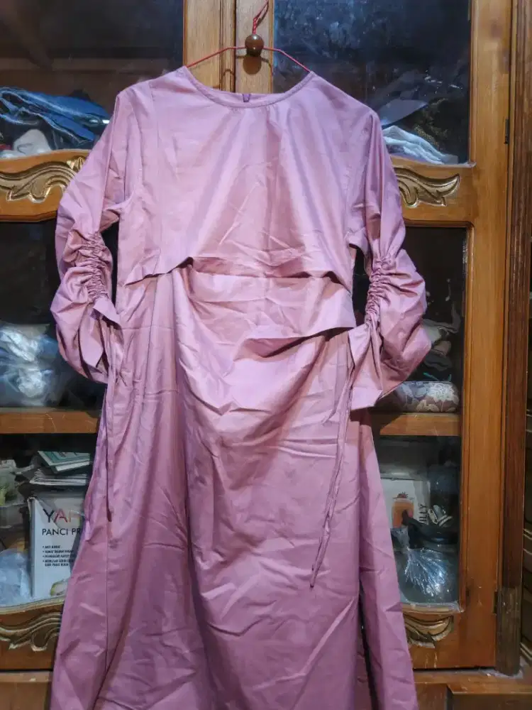 merk mumtaza polos pink
