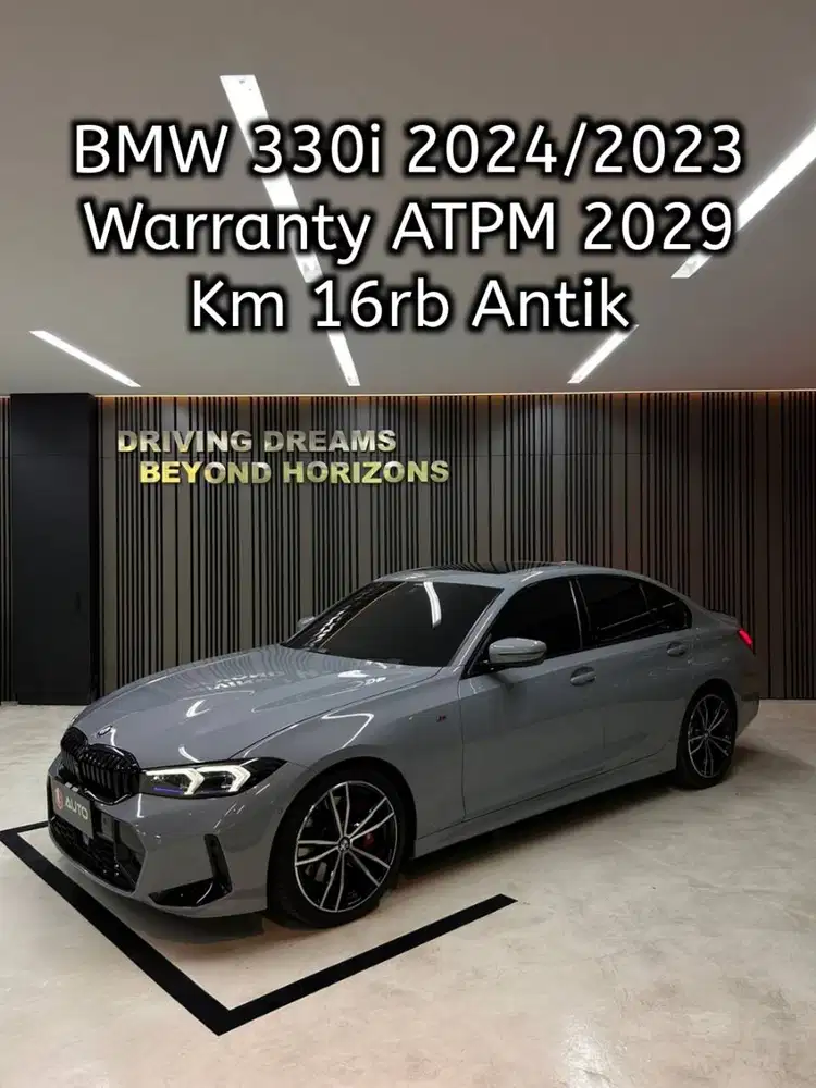Bmw 330i M-Sport id8 2024 Brooklyn Grey Km16rb B222GAS Nik 2023