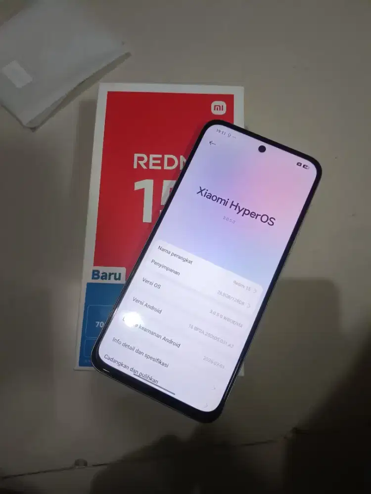 Redmi 15 mulussss