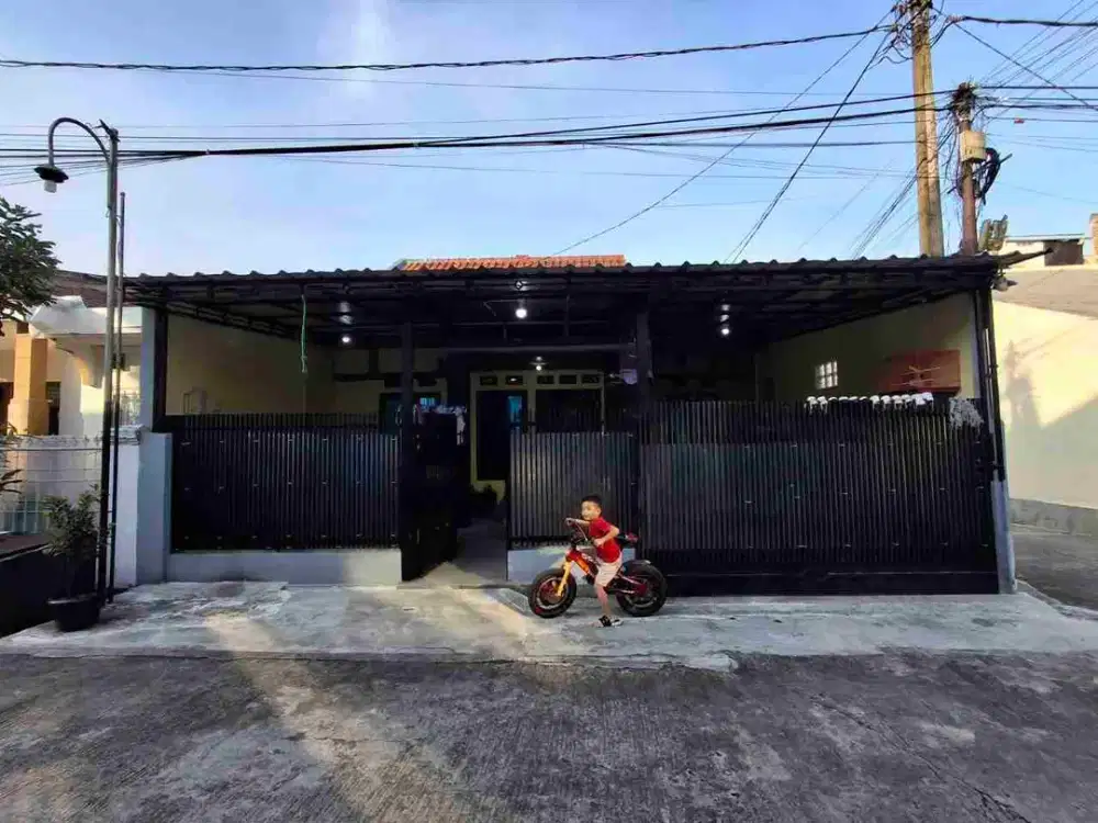 Jual Rumah tanah Luas 1 lantai komplek puri Cipageran Cimahi