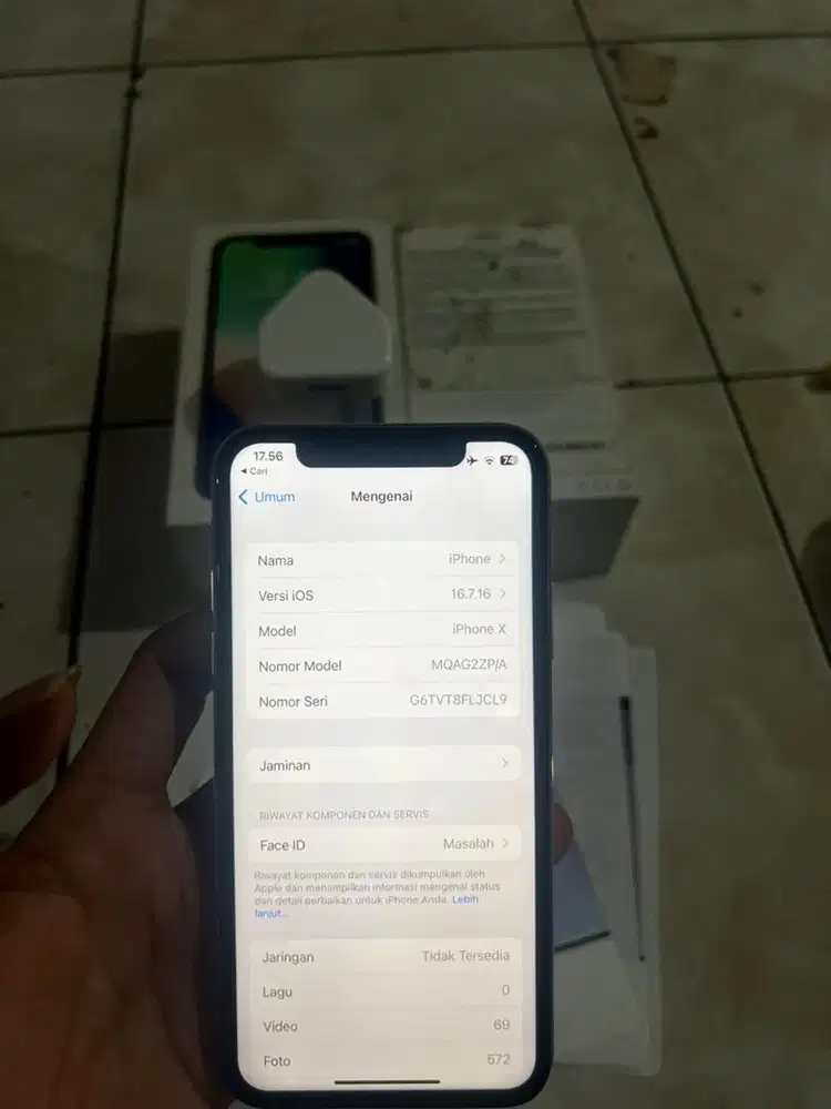 Iphone x 256gb all operator