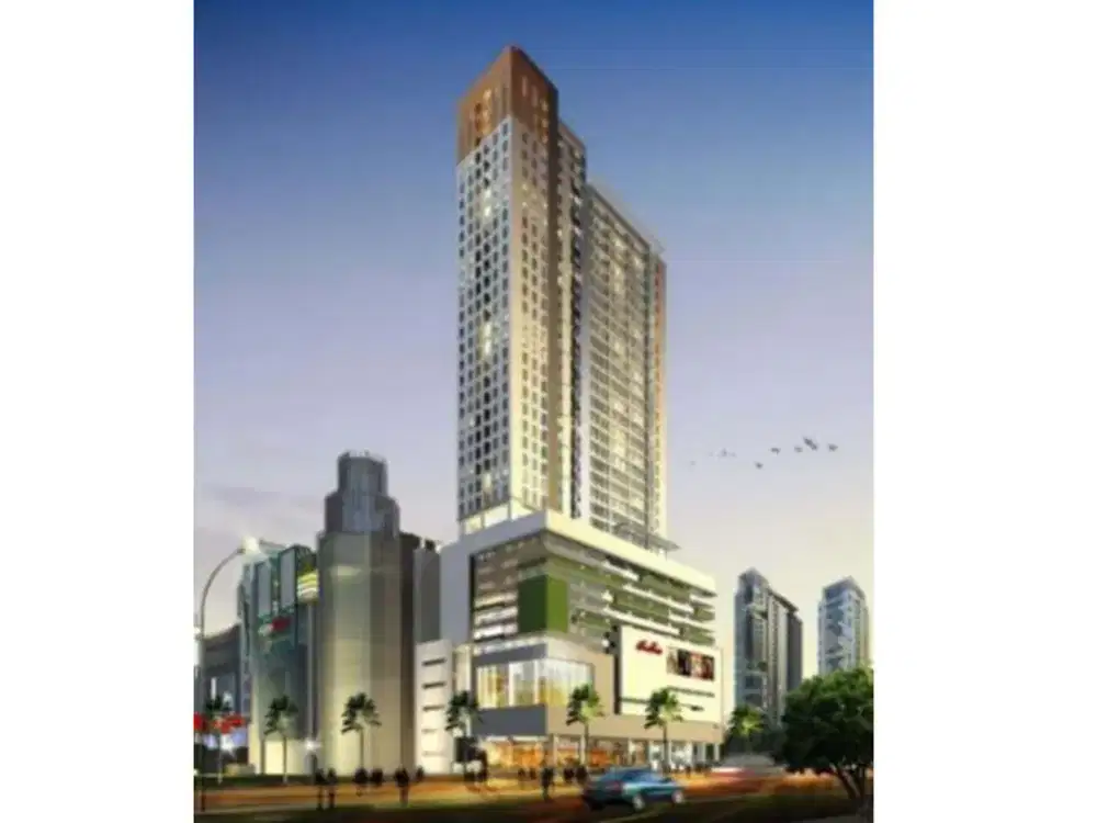 dijual murah 2 kamar apartemen Cosmo terrace jakarta pusat