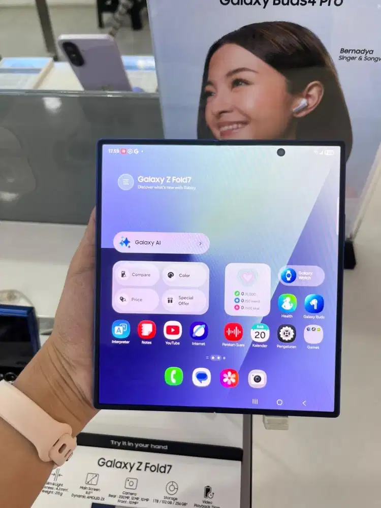 [NEW GARANSI RESMI SEIN] SAMSUNG GALAXY Z FOLD 7 12/256