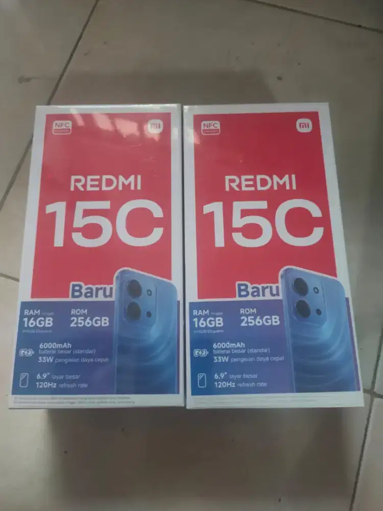 Xiaomi Redmi 15C  Ram 8+8GB/256GB New COD only