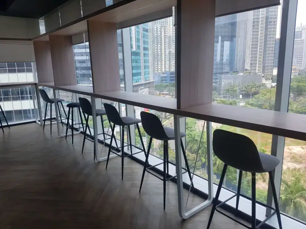 Kantor Area Kuningan di Menara Prima Luas 1295,23 Sqm Furnished