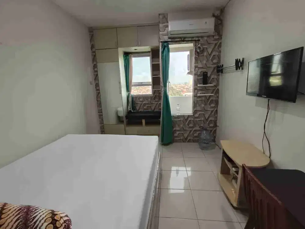 DiSewakan Tinggal Bawa Koper Apartemen Puncak Kertajaya Full Furnished Siap Huni Surabaya.