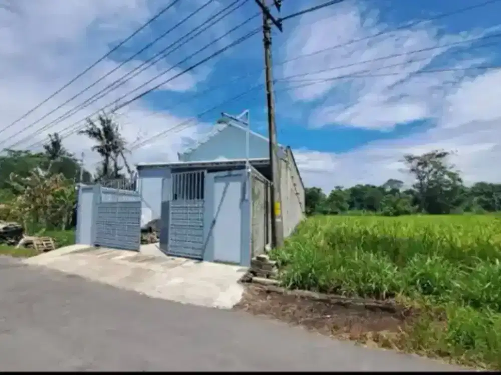 Disewakan Gudang Kecil dan Baru Lokasi di Caturharjo Dekat Ibarbo Park