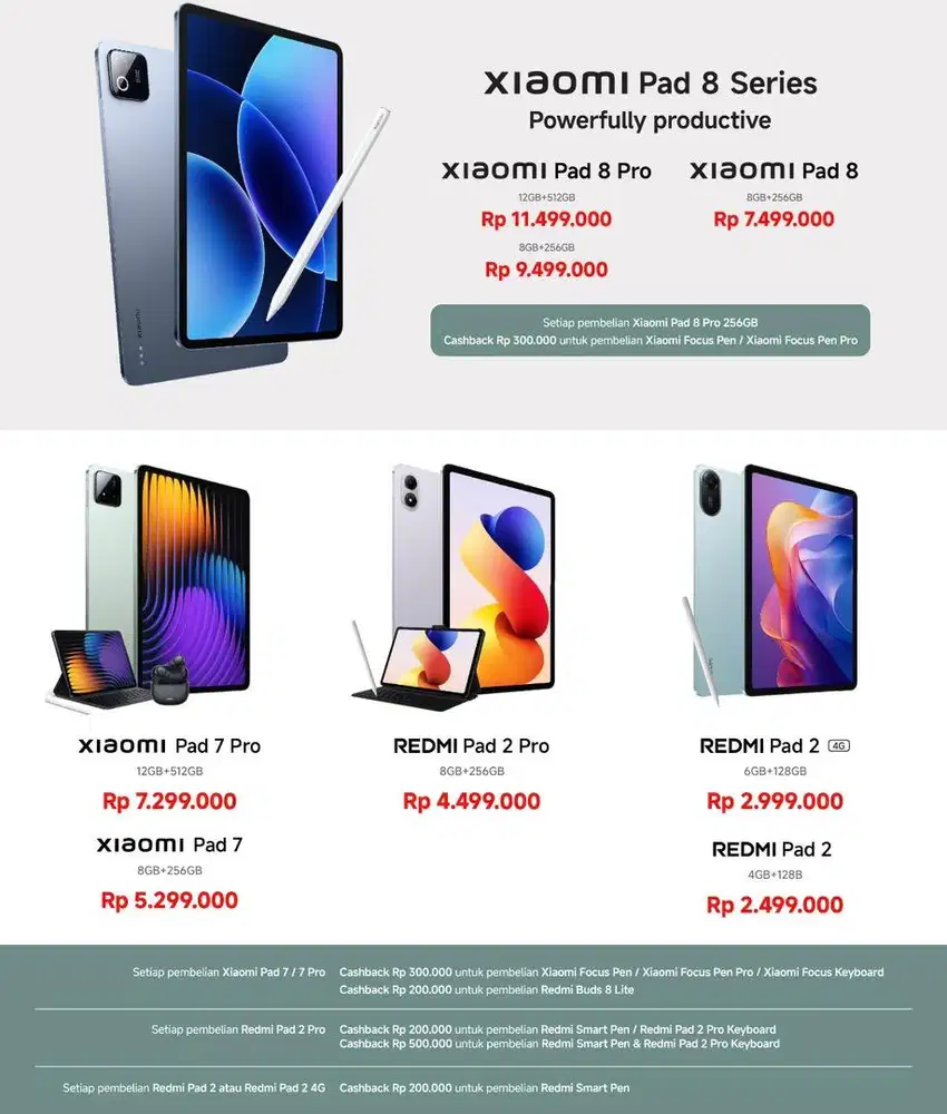 TAB XIAOMI BISA DI CICIL
