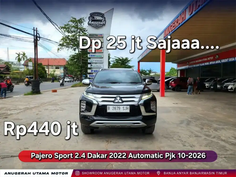 Dp25jt Pajero Sport Dakar 2022 Automatic