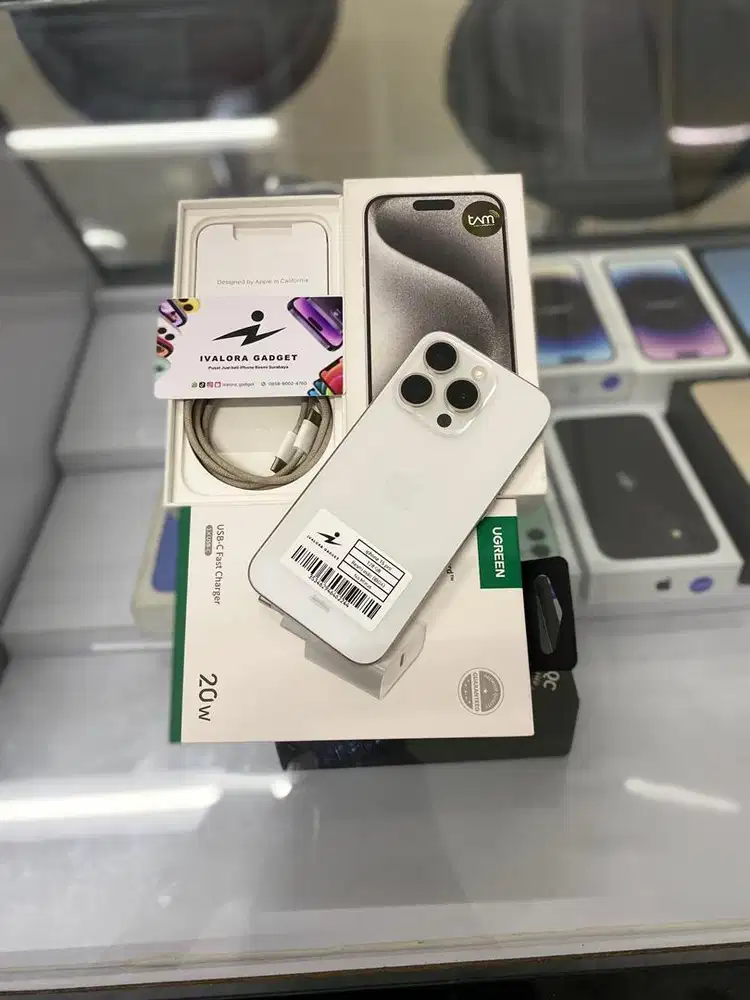 iPhone 15 Pro 128GB iBox White