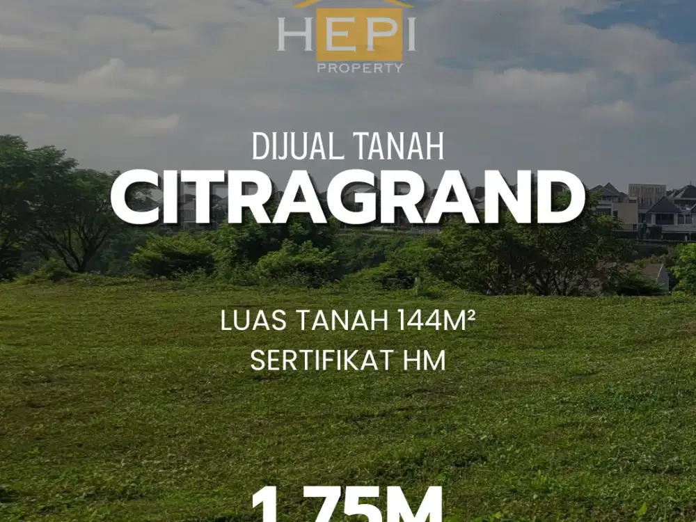 Dijual Tanah di Citragrand Tembalang Semarang