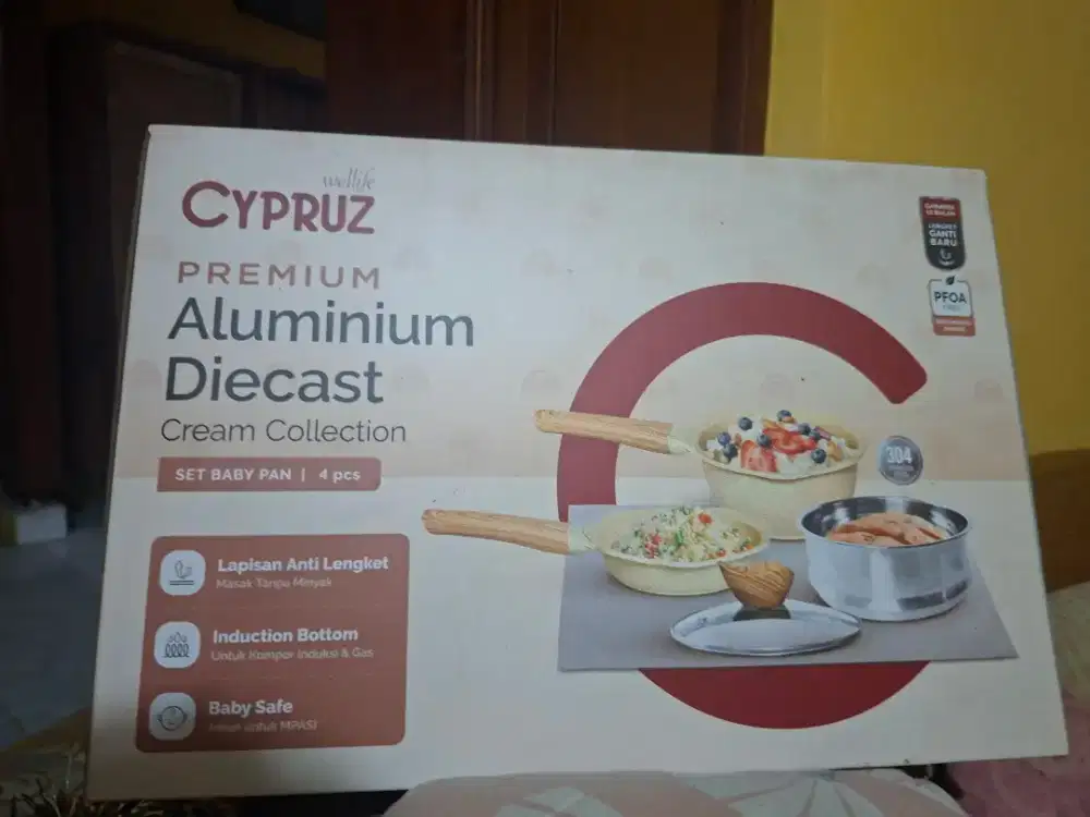 Set panci merk cyprus 3 in 1 masih baru