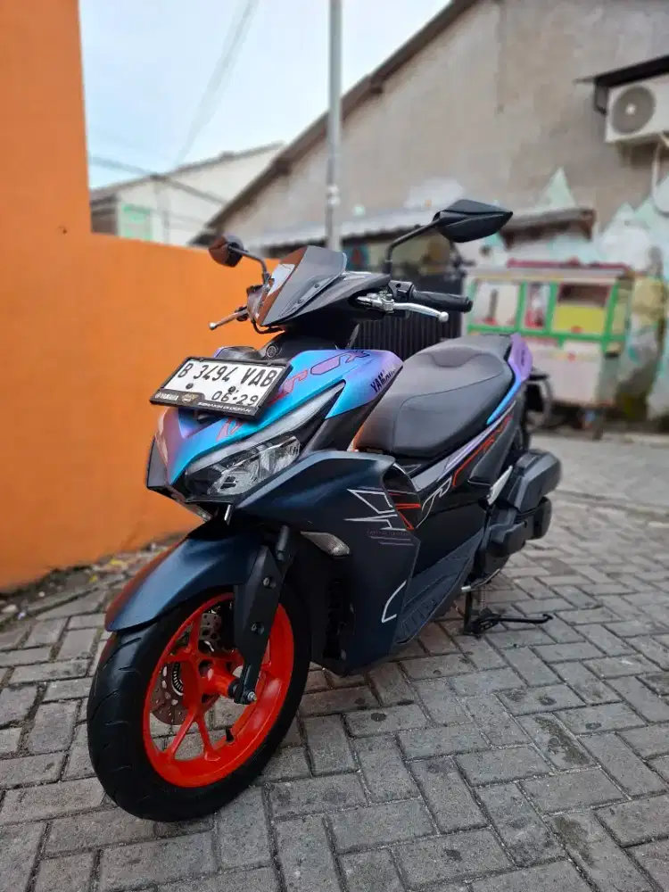 (Pjk pnjg 6/2027) Yamaha Aerox cyber city 2024 istimewa