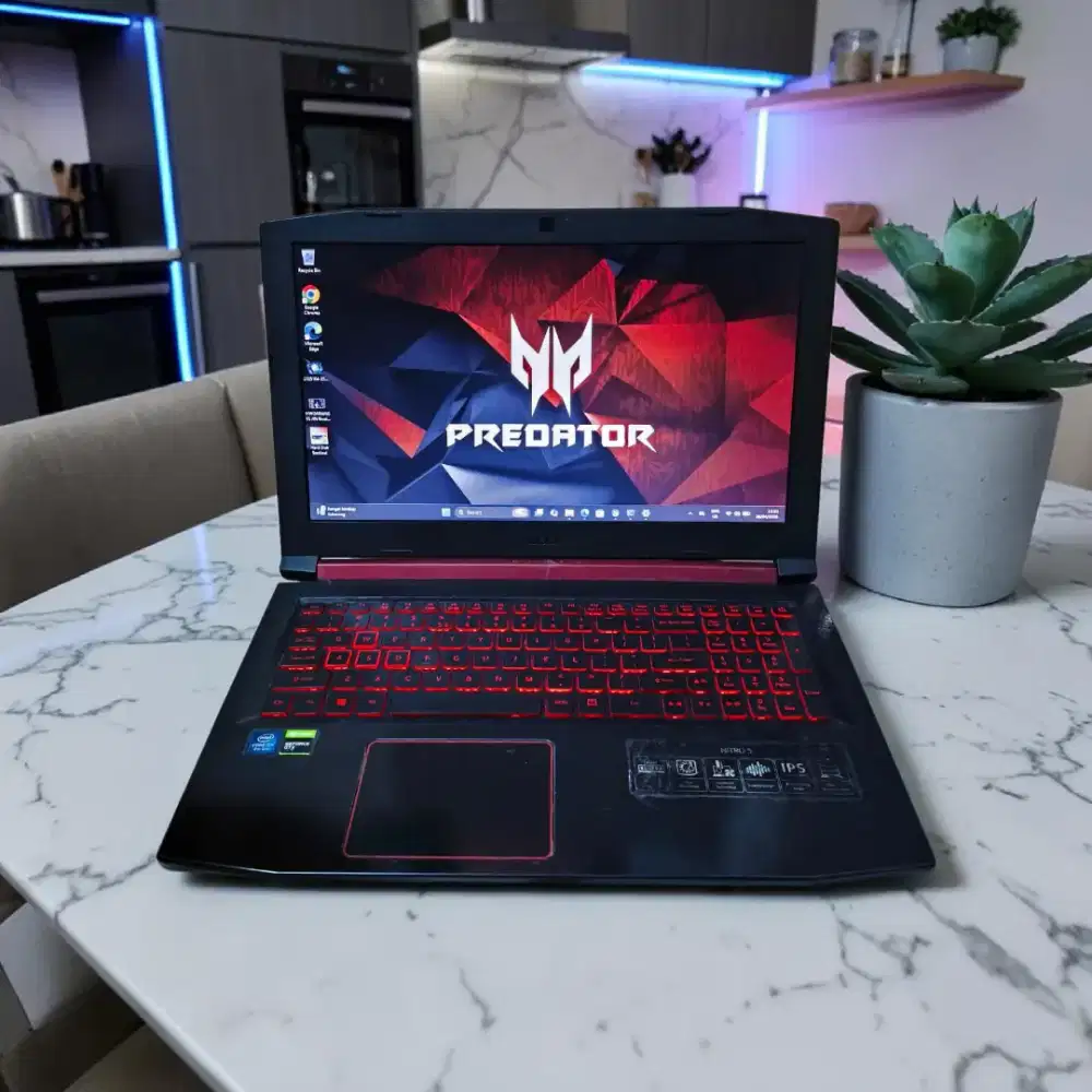 ACER NITRO 5-AN515-52 V28 NVIDIA [RAM 16GB/SSD 512Gb NVIDIA VRAM 4GB]