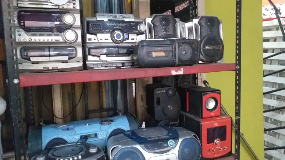 Jual aneka radio tape