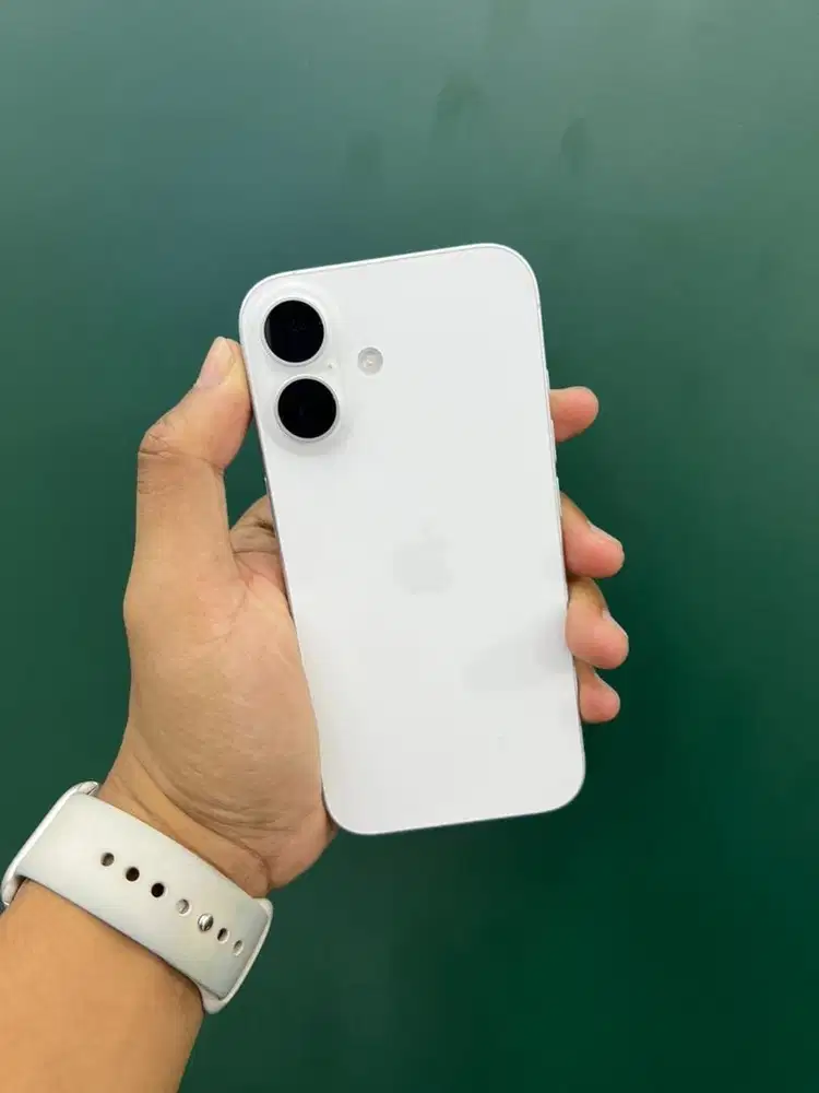 iphone 16 128 ibox white garansi on