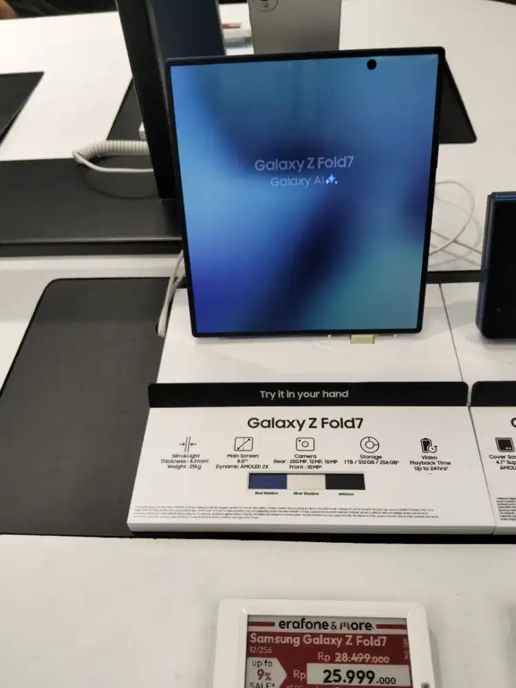 Samsung Galaxy Z Fold7 12/256GB bisa cicilam promo bunga 0%