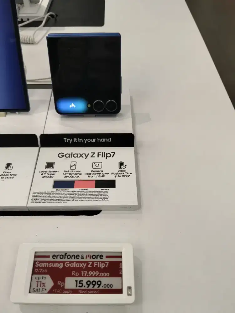 Samsung Galaxy  Z Flip7 12/256GB bisa cicilan promo tanpa DP