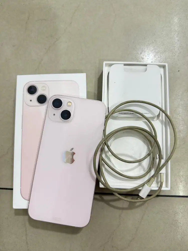 Iphone 13 128gb pink garansi resmi