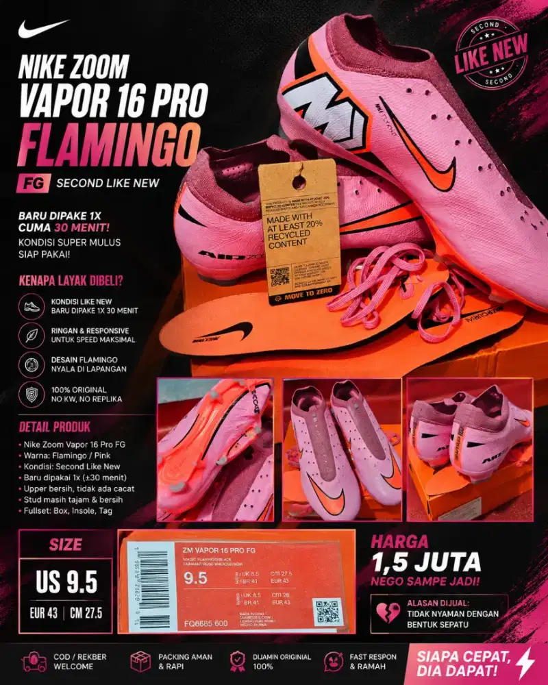 Nike Mercurial Vapor 16 Pro FG