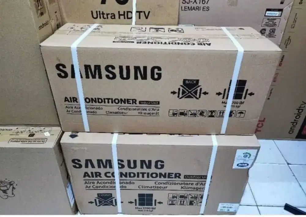 Ac Samsung 1/2 PK+ breaket+selang+pemasangan