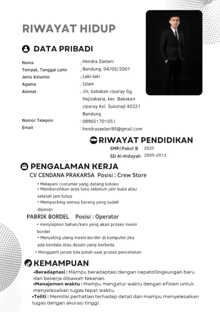 Cari lowongan kerja