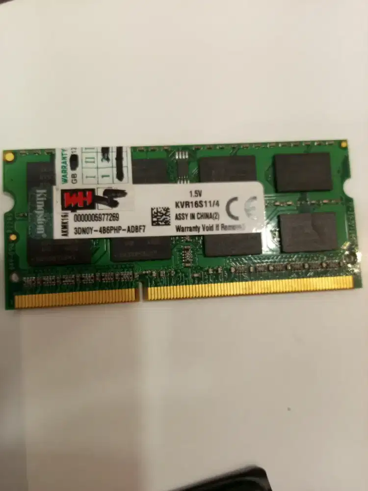 Ram 4  DDR 3 kingstone