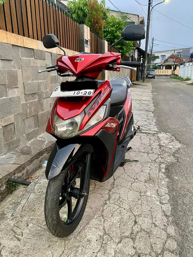 Yamaha Mio M3 Tahun 2015 Blue Core Mulus Pajak Hidup