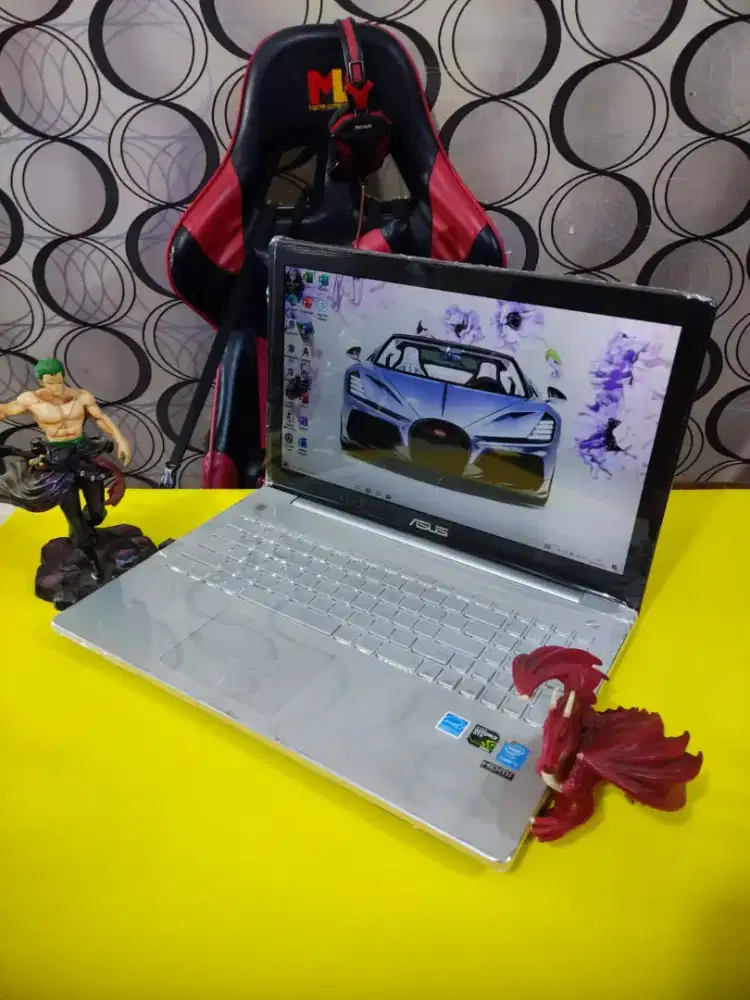 Laptop Design Asus Baby Rog Core i7 Ram 8/256gb Ssd DualVga Nvidia Gtx