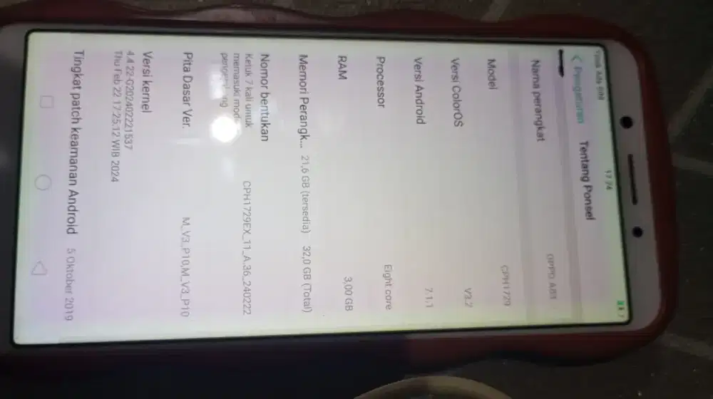 Oppo A83 bekas unit saja