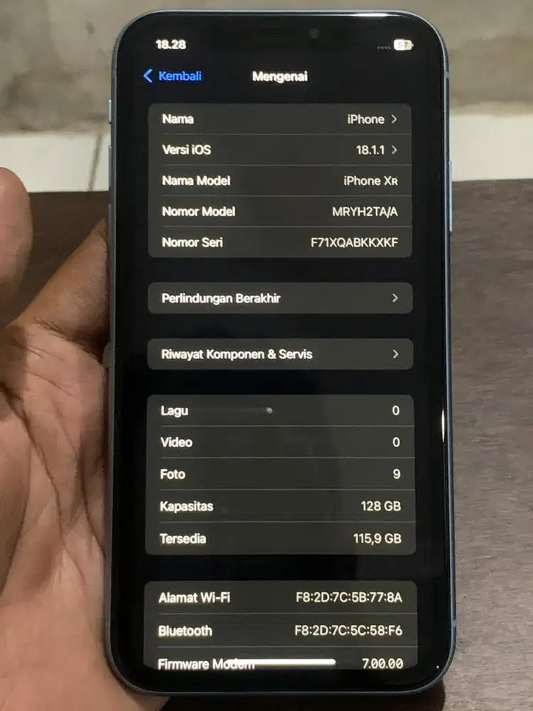 iPhone Xr 128GB Inter All Operator