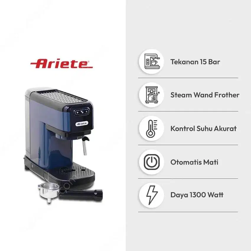 Ariete Espresso Maker 15 Bar