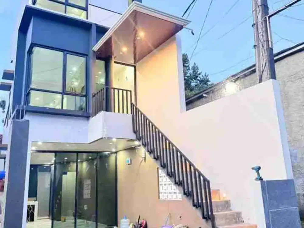 Rumah cash 3 lantai mutu terjamin lokasi Bojong gede