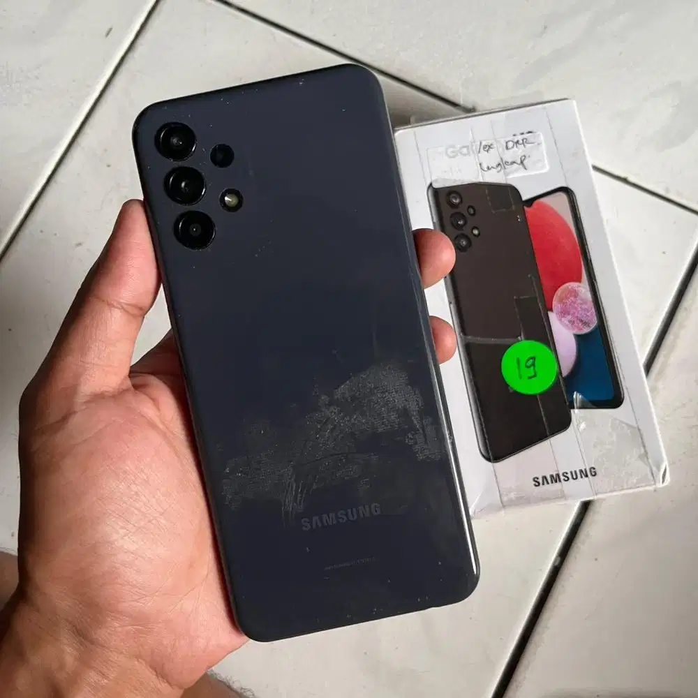 Samsung A13 Black 6/128 Mulus Fullset Original