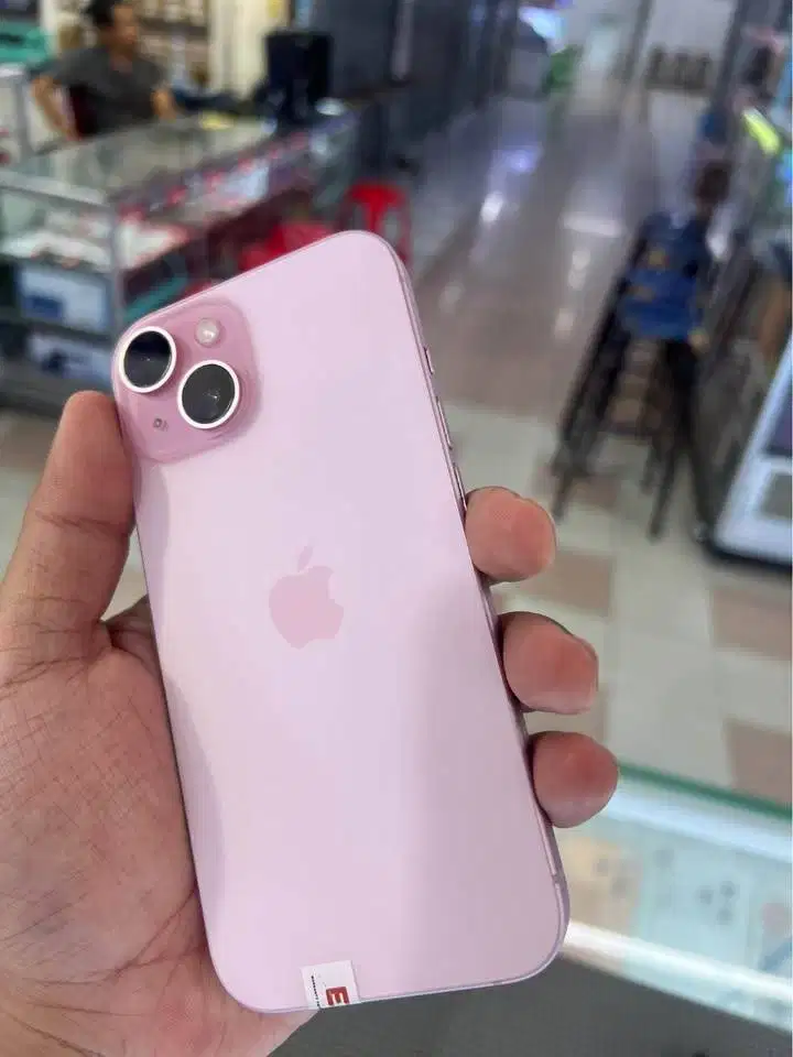 Iphone 15 128 IBOX (PINK) Mulus Jossjiss