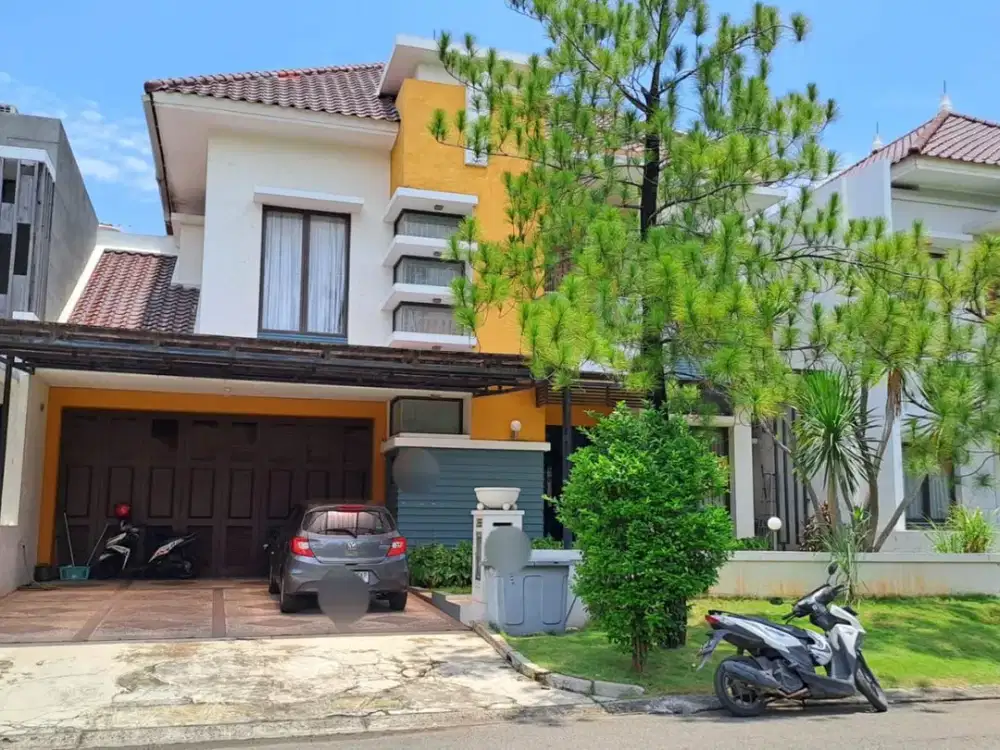 DIJUAL RUMAH DG AKSES JALAN LEBAR BEBAS BANJIR DI CLUSTER CEMARA, HARAPAN INDAH BEKASI