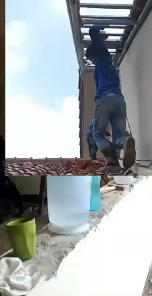 TukanG renovasi atap bocor.dak rembes plafon