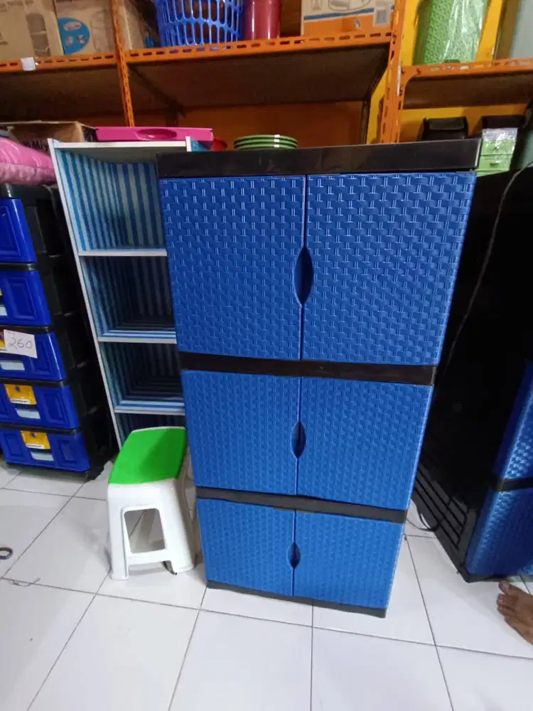 lemari plastik brio susun 3