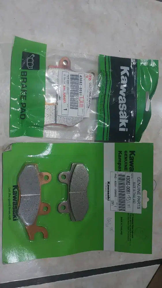 Kampas rem depan kawasaki Kr250 karbu/FI