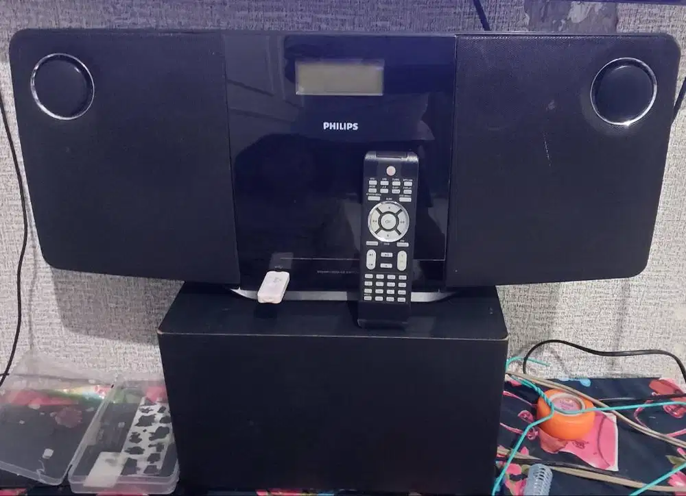 dijual micro theater merk Philips type MCD263