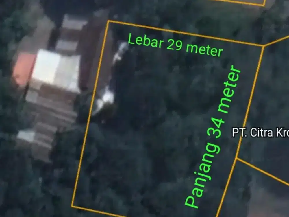 Dijual lahan di kec Setu dekat MM2100 Bekasi