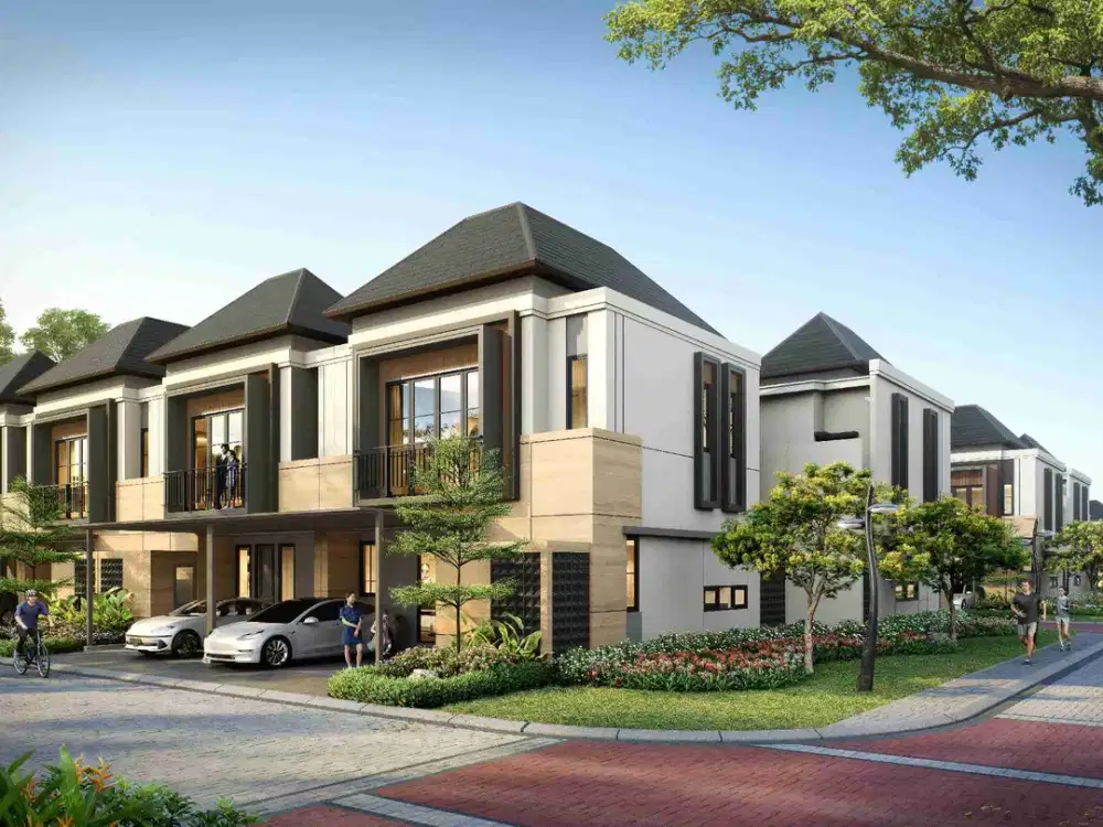 Rumah Baru Castillo @ Terravia BSD Tipe 6.5x12 3 kamar tidur start 1.9Man