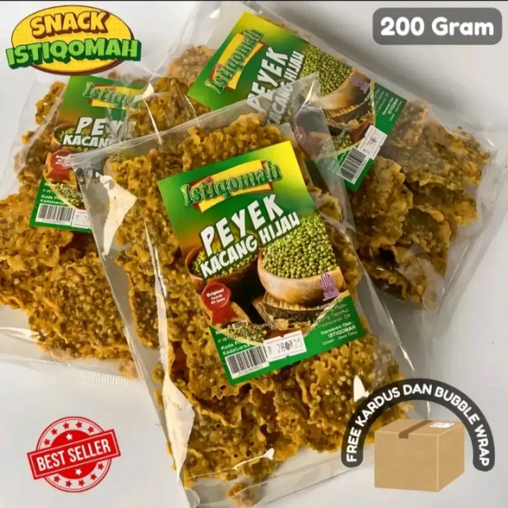 Peyek Kacang Ijo Best Seller‼️