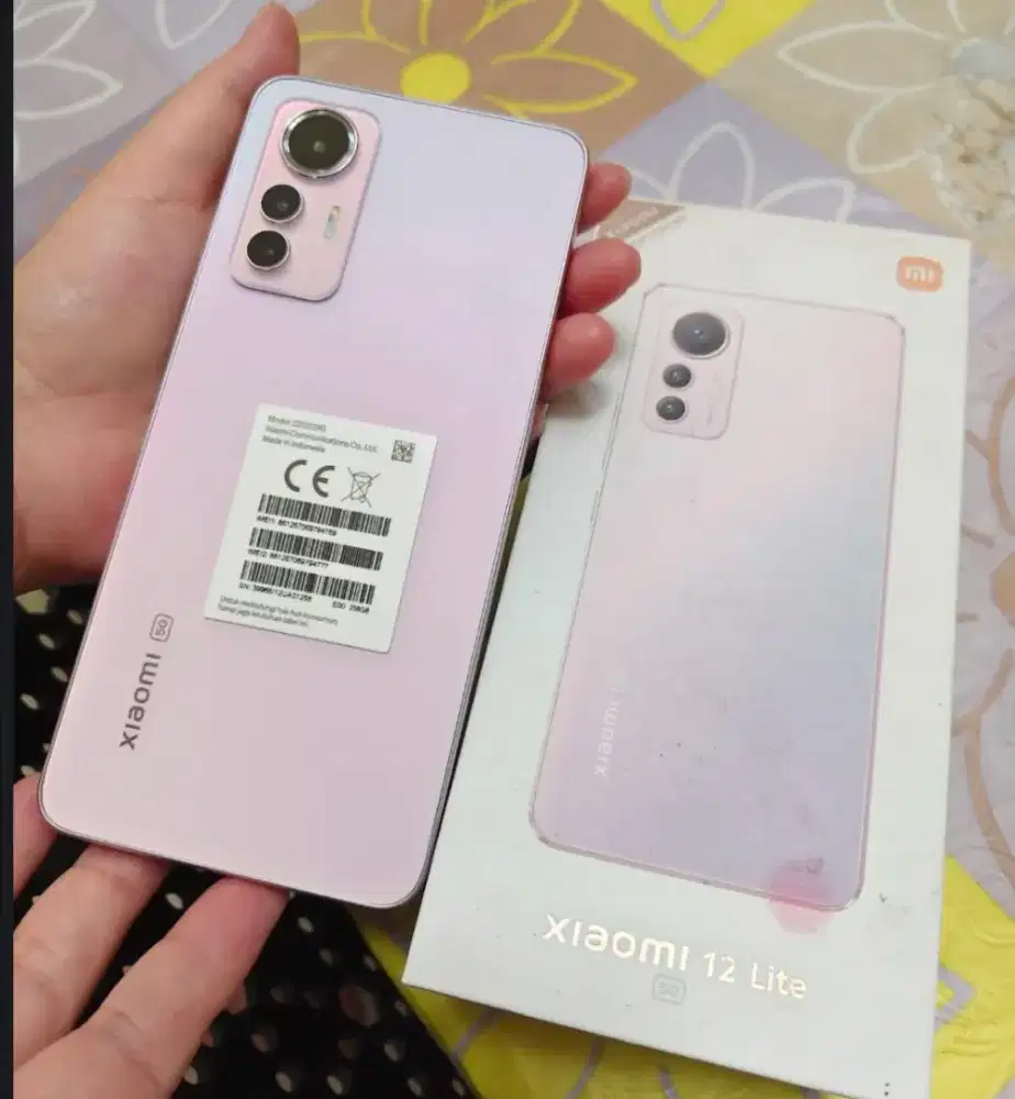 DIJUAL BU XIAOMI 12 LITE RAM 8 GB ROM 256 GB