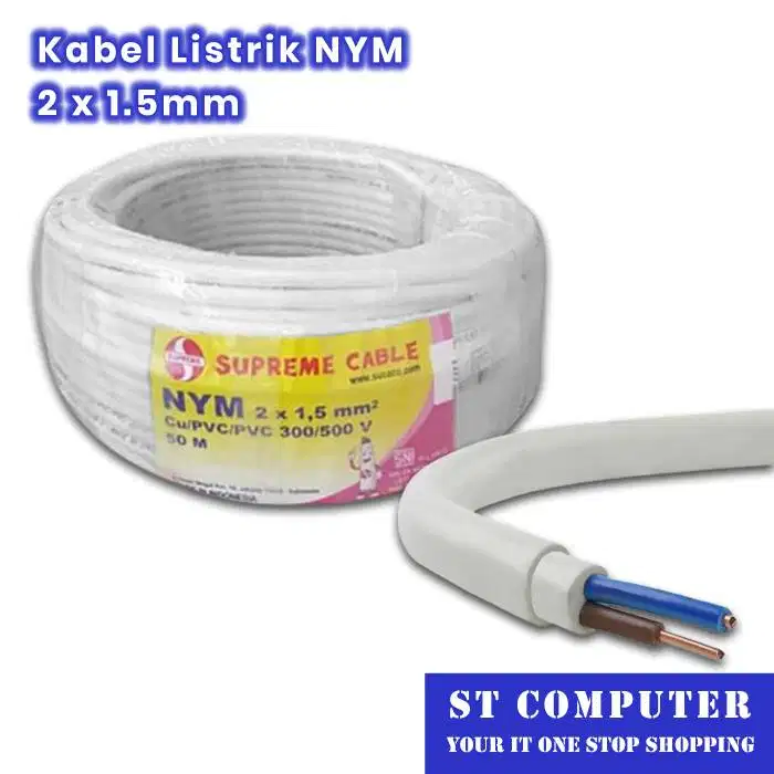 Kabel Listrik NYM 2 x 1.5mm